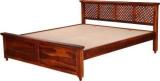 Balaji Wooden Sheesham Wood Solid Wood King Bed