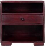 Balaji Wooden Side Table Solid Wood Bedside Table