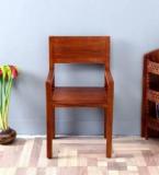 Balaji Wooden Solid Wood Dining Chair