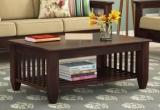 Banshi Solid Sheesham Wood Center Coffee Tablels For Living Room Home Hall Solid Wood Coffee Table