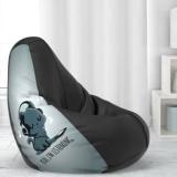 Beannie XXL Printed Teardrop Bean Bag With Bean Filling