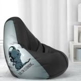 Beannie XXXL Printed Teardrop Bean Bag With Bean Filling