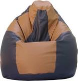 Beanskart XXXL Bean Bag With Beans Teardrop Bean Bag With Bean Filling