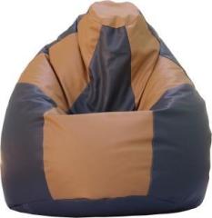 Beanskart XXXL Bean Bag with Beans Teardrop Bean Bag With Bean Filling