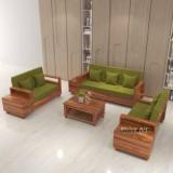 Bhagwati Arts 7 Seater Sofa For Living, Waiting Room/ Office Fabric Fabric 3 + 2 + 2 Sofa Set