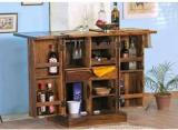 Bharat Furniture House Furniture Solid Sheesham Wood Bar Cabinet Rack Hard And Soft Drinks Storage Cabinets Sheesham Wood Furniture Wine Wisky Scotch All Type Drinks Wooden Bar Cabinet For Living Room Honey Finish Solid Wood Bar Cabinet