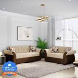 Bharat Lifestyle Alina Fabric 3 + 2 Sofa Set