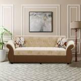 Bharat Lifestyle Alina Fabric 3 Seater Sofa