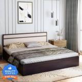 Bharat Lifestyle Helena Engineered Wood Queen Box Bed