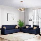 Bharat Lifestyle Leatherette 3 + 1 + 1 Sofa Set