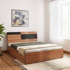 Bharat Lifestyle Rome Exotic Teak Engineered Wood King Box Bed