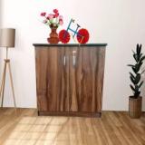 Bhawani Door Table Engineered Wood Almirah