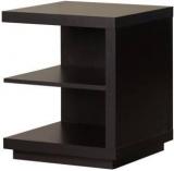 Black Square Black Square End Table Engineered Wood End Table