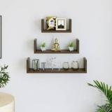 Bluewud Caesar Engineered Wood Open Book Shelf