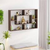 Bluewud Crafte 5 Multi Tier Shelves Engineered Wood Open Book Shelf