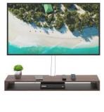 Bluewud Kyvid TV Stand With Storage Shelves For Decor Display Upto 50 Inches Engineered Wood TV Entertainment Unit