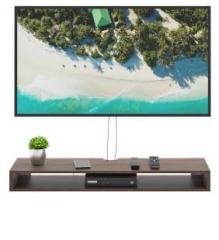 Bluewud Kyvid TV Stand with Storage Shelves for Decor Display Upto 50 Inches Engineered Wood TV Entertainment Unit