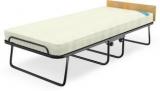 Camabeds Easy Premium Single Folding Roll Away Bed With 5 Inch Foam Mattress Metal Single Bed