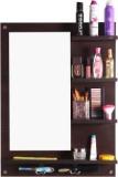 Captiver Engineered Wood Bellezza Wooden Wall Mounted Dressing Table Stand Engineered Wood Dressing Table