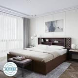 Carlton London Cadence Engineered Wood Queen Box Bed