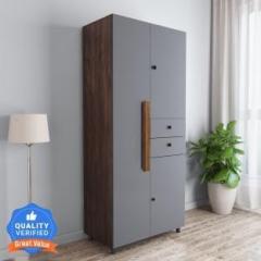 Carlton London Willy Engineered Wood 3 Door Wardrobe