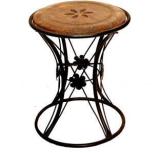 Casa Trading Solid Wood End Table