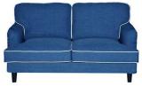 CasaCraft Anabel Two Seater Sofa In Columbia Blue Colour