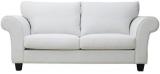 CasaCraft Anapolis Three Seater Sofa In Pearl White Colour