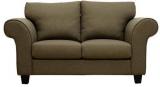 CasaCraft Anapolis Two Seater Sofa In Cedar Brown Colour