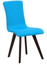 CasaCraft Emiliano Chair In Cerulean Blue Colour