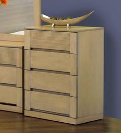 CasaCraft Estela Chest Of Drawers In Artisan Oak Finish