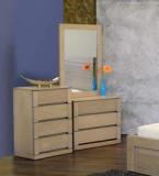 CasaCraft Estela Chest Of Four Drawers In Artisan Oak Finish