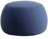 CasaCraft Fabio Medium Size Pouffe In Blue Colour