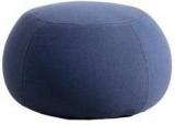 CasaCraft Fabio Small Size Pouffe In Blue Colour