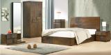 CasaCraft Felipa Queen Size Bed With Storage In Antique Grey Colour