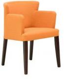 CasaCraft Florentino Arm Chair In Tangerine Orange