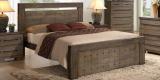 CasaCraft Graciela Queen Size Bed In Wenge Colour