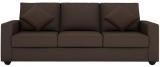 CasaCraft Jordana Three Seater Sofa In Cedar Brown Colour