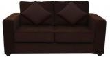 CasaCraft Jordana Two Seater Sofa In Chestnut Brown Colour