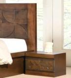 CasaCraft Lorita Night Stand In Amelia Oak Finish