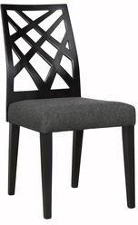 CasaCraft Marla Dining Chair In Black Colour