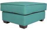 CasaCraft Oritz Ottoman In Aquamarine Colour