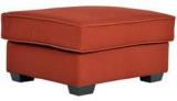 CasaCraft Oritz Ottoman In Burnt Sienna Colour