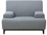 CasaCraft Palmira Single Seater Sofa In Stone Grey Colour