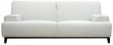 CasaCraft Palmira Three Seater Sofa In Pearl White Colour