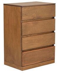 CasaCraft Picaso Chest Of Drawers In Beyond Cherry Colour