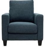 CasaCraft Rio Grande One Seater Sofa In Midnight Blue Colour