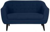 CasaCraft Tokyo Totally Two Seater Sofa In Oritz Blue Colour