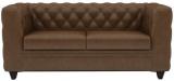 CasaCraft William Two Seater Sofa In Chester Tobacco Colour