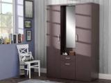 Caspian Engineered Wood 3 Door Wardrobe